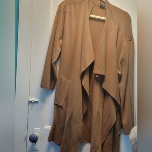 Women's Brown Layered Cardigan Size S
